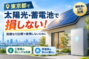 太陽光と蓄電池の見積もり比較のポイント